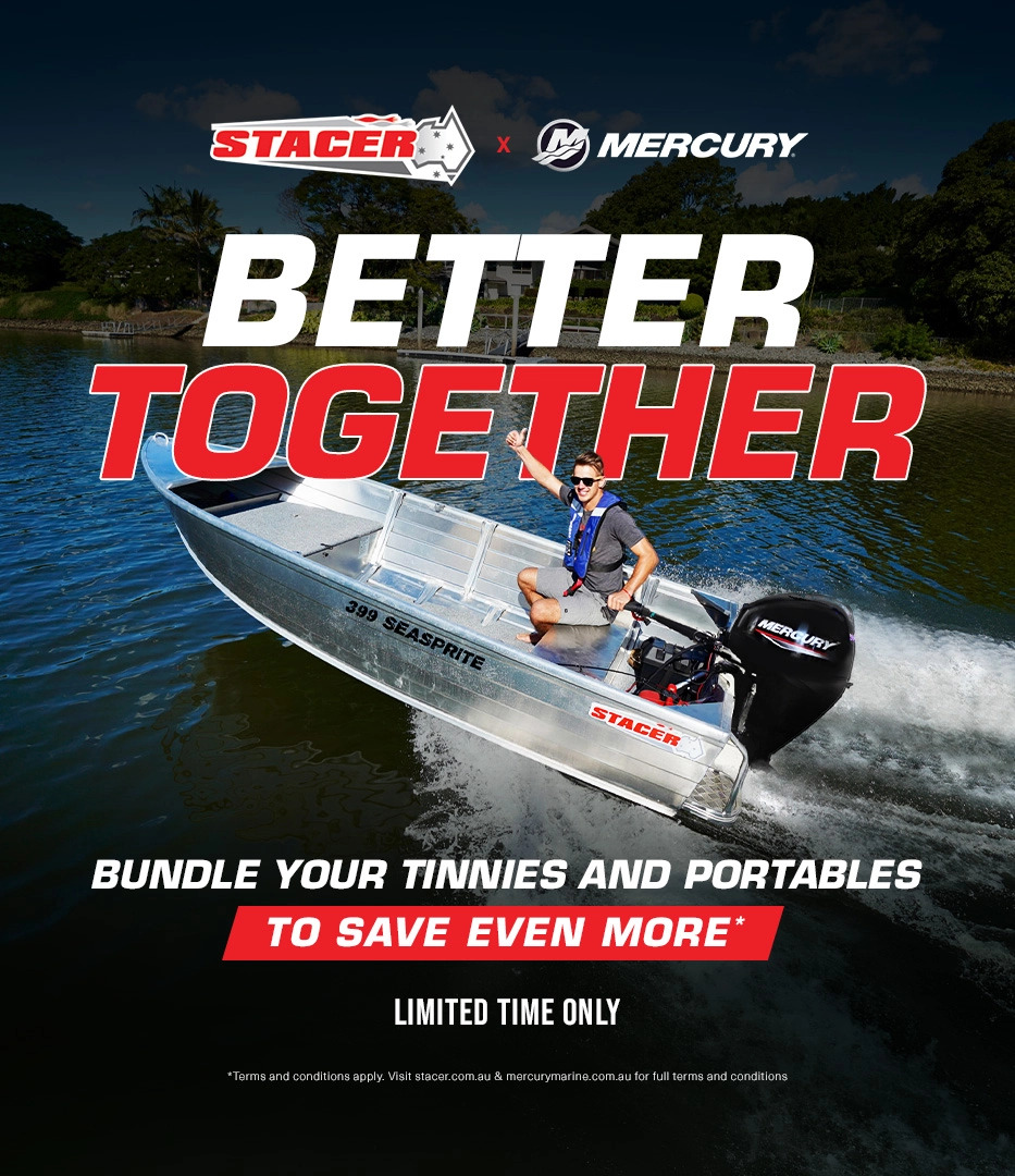Better Together: Save More on Stacer Boat & Mercury Portable Packages